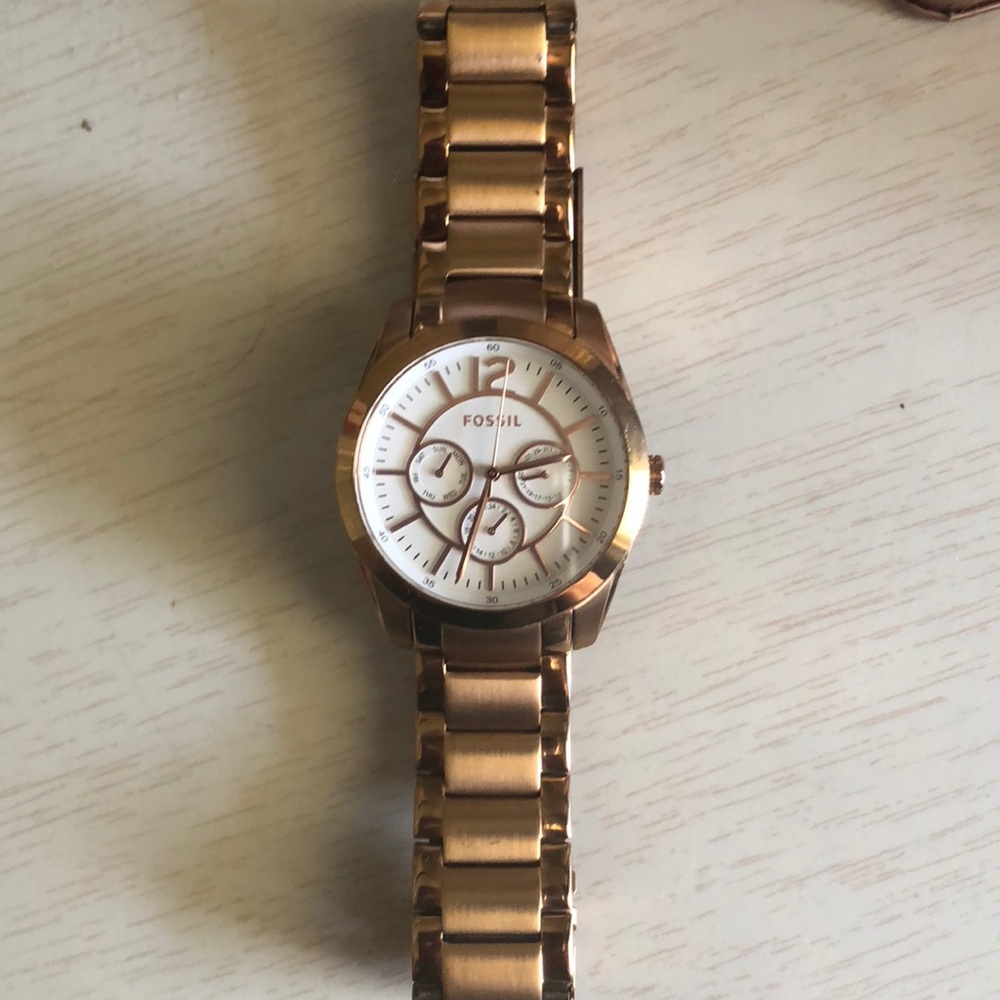 Fossil Rose Gold Watch
